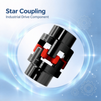 Accouplement à disque en acier de type GR Star, norme UE, avec coussin élastique pour utilisation à haute vitesse dans les imprimeries