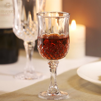 Verre à whisky gobelet diamanté épaissi, verre à vin rouge gaufré, verre à champagne, verres à vin modernes, verrerie de table à manger