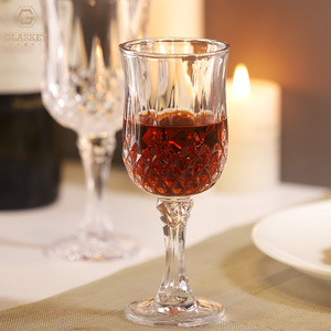 Thickened <strong>Diamond</strong> Goblet Shot Whisky Glass Embossed Red Wine Glass Champagne Glass Modern Wine Glasses Dinning Table <strong>Glassware</strong> - Product Image 3