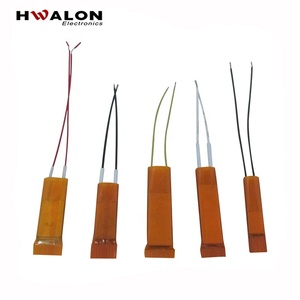 Éléments chauffants en <span class=keywords><strong>céramique</strong></span> PTC 12v 105-280 ℃   Thermistance avec film isolant en polyimide, <span class=keywords><strong>résistance</strong></span> <span class=keywords><strong>chauffante</strong></span> pour lisseur de cheveux - Product Image 3