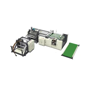 Sacos tecido automático dos pp que fazem máquinas de corte de saco tecido e máquina de costura