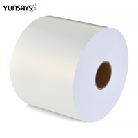 Papier autocollant PP brillant auto-adhésif étanche de 330mm de largeur pour imprimante Arrowjet