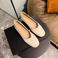 Chaussures plates d'été pour femmes, faciles à enfiler, très douces, respirantes, pour la danse, l'entraînement, le ballet, vente en gros, personnalisées, haute qualité