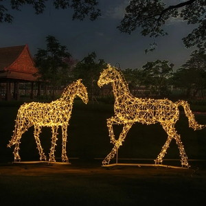 Zoo-Dekor-Fabrik Maßgefertigte Hochwertige Handgeschnitzte Harz- & Glasfaser-Tierskulptur Flamingo Elefant Statue Pegasus Marke - Product Image 5