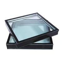 Unidad de Vidrio Templado Curvo y Aislado Personalizado, Doble Acristalamiento Low-E IGU para Muro Cortina, Claraboya y Ascensor Panorámico