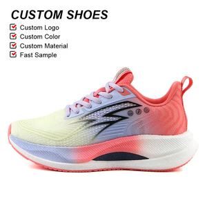 OLICOM Nouvelles baskets décontractées en maille personnalisées avec logo OEM, fabrication d'usine, respirantes, personnalisées pour femmes et hommes, chaussures de course - Product Image 1