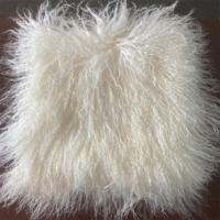 Nouveaux coussins et housses douces, chaudes et confortables en peau de mouton tibétain