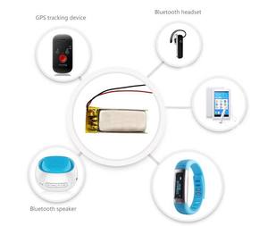 Wholesale lithium polymer battery 3,7 V 1200mAh 603450 for GPs - Product Image 6