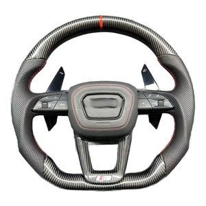Volant sport en fibre de carbone pour Audi A3 A4 A5 A6 A7 Q3 Q5, pièces de performance améliorées - Product Image 1