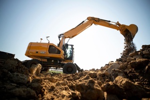 Excavatrice sur pneus M320 fiable de 21,5 tonnes avec une vitesse maximale de 35 km/h en stock - Product Image 4