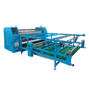 Machine de presse de transfert de chaleur à rouleaux, machine de presse à chaud 180x60cm