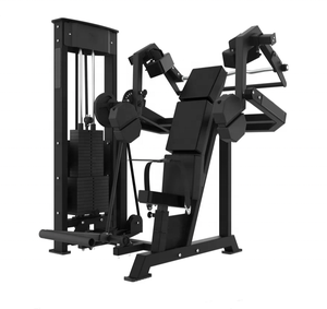 Presse à bras de gymnastique professionnelle broche d'entraînement de force musculaire arrière chargée <span class=keywords><strong>Machine</strong></span> de pull Lat sélectorisée - Product Image 1