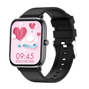 2023 Fabrieksprijs T45 S Smart Watch Echte Temperatuur Gezondheidshorloges Waterdichte Bands Fitness Tracker Vierkant Scherm Horloge