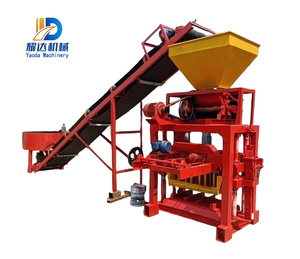 Nuova Macchina Idraulica QTJ4-35 per la Formatura di Blocchi di Cemento con Motore e Stampo, Utilizzata per la Produzione di Mattoni - Product Image 1