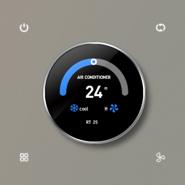 Tuya Smart Knob Thermostat for Air Conditioner Floor Heating 240V Temperature Controller Switch Zigbee Nest Smart Home