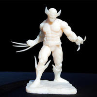 Фигурки персонажей аниме One Piece, напечатанные на 3D-принтере (SLA), с ЧПУ-обработкой, из алюминия и полимерной смолы, прототипы, демонстрационные модели, коллекционные предметы