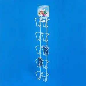 零售商店流行定制糖果罐包装盒挂铁杆线架架架显示