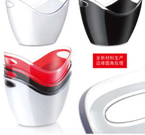 <span class=keywords><strong>Secchiello</strong></span> per Ghiaccio in Acrilico, Acciaio Inox e Plastica PP per Birra e Vino, Personalizzabile con Logo, Prezzo Economico, Produzione all'Ingrosso OEM - Product Image 2