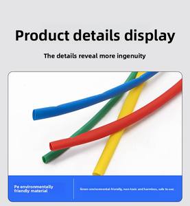 <span class=keywords><strong>Manchon</strong></span> thermorétractable, rapport de rétraction 2:1, matériau <span class=keywords><strong>PE</strong></span>/EVA, étanche, isolant pour câbles et barres omnibus, isolation 600V, -55°C +125°C - Product Image 5