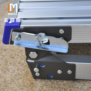 다목적 알루미늄 T6061 헤비 듀티 작업 플랫폼 휴대용 플랫폼 내구성 엔지니어링 사다리 - Product Image 2