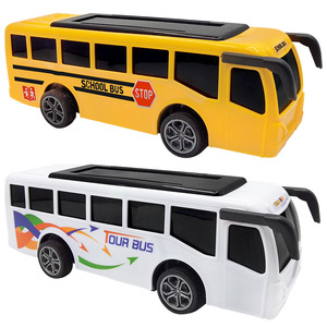 Bus télécommandé à l'échelle 1:18, bus scolaire musical lumineux pour enfants, jouet électrique en plastique avec lumières 3D, fonctionnement sans fil - Product Image 5