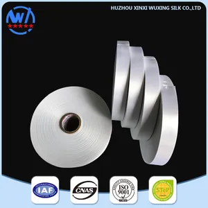 Custom High Quality Double Side Tape Polyester Satin Ribbon For Garment Label