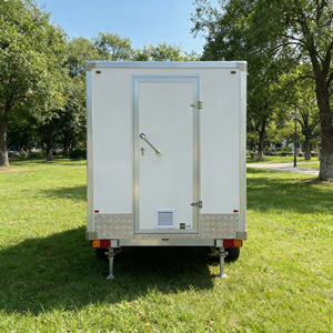 Chariot alimentaire multifonctionnel électrique à 4 roues en acier inoxydable pour crème glacée, petit-déjeuner, barbecue mobile, stand de marché nocturne et fritures - Product Image 5