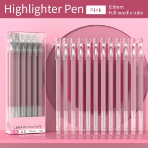 Stylos gel <span class=keywords><strong>en</strong></span> plastique <span class=keywords><strong>pastel</strong></span> haute brillance <span class=keywords><strong>en</strong></span> <span class=keywords><strong>gros</strong></span> |   9 couleurs, pointe de 0,6 mm, fabriqué dans le Guangdong, pour fournitures scolaires et de <span class=keywords><strong>bureau</strong></span> - Product Image 6