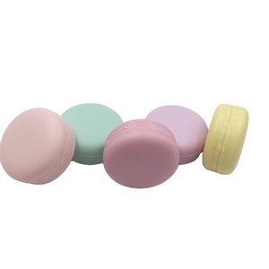10ml plastic PP macarons shaped Lipstick plastic bottle Cream Jar Cake Jar for Cosmetic Packaging