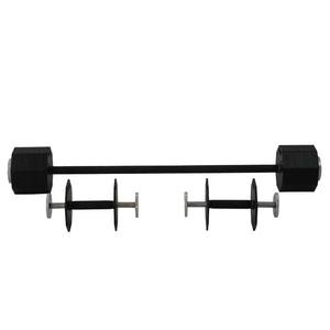 دمبلز معدني ثماني الأضلاع 80LB قابل للتعديل متعدد الوظائف ومحمول مع لوحات إدراج - Product Image 4