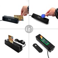 Lector de Tarjetas Magnéticas USB IC/PC/SC/NFC, Lector/Escritor/Codificador de Tarjetas