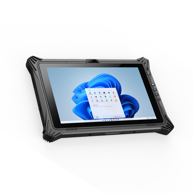 Windows 11 Tablet Pc Pda 10 Inch Touch Screen 700Nits Wifi 6 Panel Pc Rugged Industrial Tablet With Honeywell N3680 Scanner