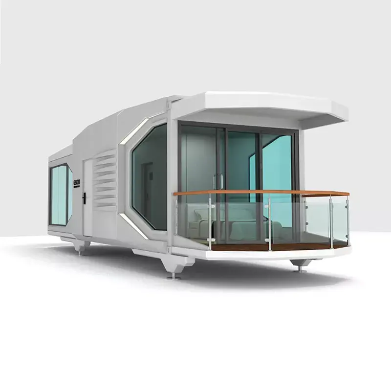 Capannone da giardino di alta qualità Apple Cabin Container House Office Pods insonorizzato home office pod casa prefabbricata apple cabin