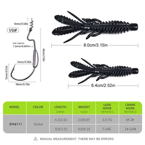 Leurre souple flottant en PVC 2g 4g avec paillettes flash et sequins laser, 5 couleurs, pour la pêche à la truite, au bar et au brochet - Product Image 5