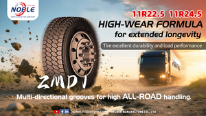 Pneu Commercial ZMD9 Mixte Route TBR 11R22.5 11R24.5 Résistant à l'Usure pour Camion Poids Lourd et Semi-Remorque – Vente de Pneus en Caoutchouc - Product Image 5