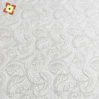 Tissu tricoté jacquard en fibre de bambou avec motif teint en fil pour matelas et oreillers