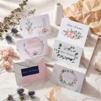 Carte de remerciement personnalisée pour entreprise, carte de gratitude au design unique pour magasin de détail, salon de cosmétiques, insert d'emballage