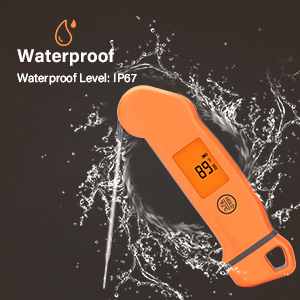 Termómetro de lectura instantánea para comida, medidor digital de carne impermeable IP67 para barbacoa - Product Image 5