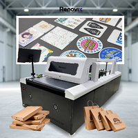 Imprimante à plat Renovix nouvelle génération pour sous-verres en papier, machine d'impression jet d'encre automatique pour la production de sous-verres en feuille sur ligne de production