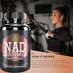 OEM Best-seller Capsules NAD + végétariennes favorisant la fatigue du métabolisme énergétique Type de supplément à base de plantes à supprimer - Product Image 6