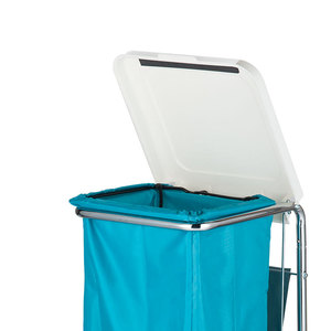 Good Steps Hospital Waste <b>Trolley</b> 55x49x22.5 Cm Chrome Plated Iron Mobile <b>Tool</b> <b>Cart</b> - Product Image 1