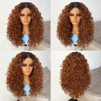 Perruques Synthétiques à Ondes Profondes Afro Crépues Bouclées Tressées Sans Colle Full HD Lace en Gros pour Femmes Noires