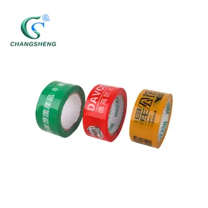 Good Sale Personalized Design White Printed Bopp Custom Logo Packaging Tape With Company Logo