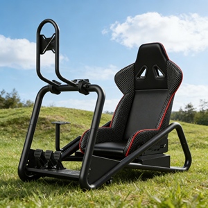 Cockpit de simulation de course hydraulique de qualité professionnelle - Durable, couleur personnalisable, logo, emballage en bois, mouvement haute performance - Product Image 2
