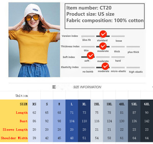 T-shirts unisexes en coton, style streetwear, personnalisables, en stock, grandes tailles, col rond, impression par transfert thermique, tailles européennes et américaines - Product Image 2