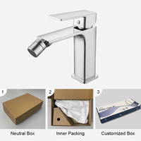 Ensemble de robinet de bidet à une poignée de haute qualité chaud froid pour mitigeur de douche de baignoire de salle de bain