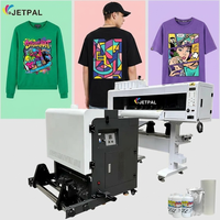 Imprimante DTF Jetpal A2 60cm Direct to Film avec 2 têtes d'impression et un agitateur de poudre pour T-shirts personnalisables