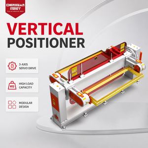 High Precision 3-Axis Dual Station Vertical <b>Welding</b> Positioner, Heavy Load Servo Rotary Table for Robotic <b>Welding</b> Cell - Product Image 1