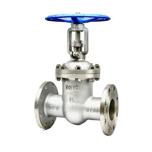 Válvula de Compuerta Eléctrica con Brida Z41W-16, Cumple con GB/T/ASME/JIS, Acero Inoxidable 304/316, Alta Temperatura, Angular, para Agua, Aceite y Gas - Product Image 1