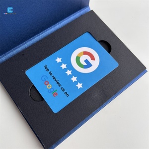Tarjetas de grifo NFC de PVC personalizables para aumentar la suscripción de calificaciones de 5 estrellas y la <span class=keywords><strong>tarjeta</strong></span> de reseñas de <span class=keywords><strong>Google</strong></span> de hoteles - Product Image 5